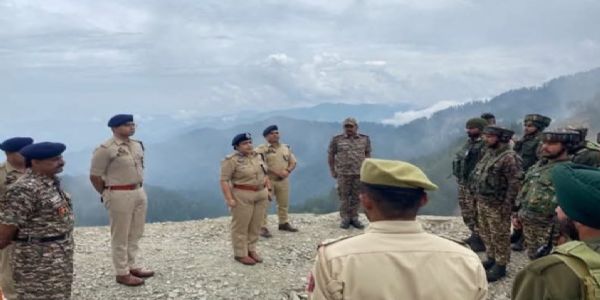 ڈی آئی جی سرگن شکلا نے کیلاش یاترا کے لیے سیکورٹی انتظامات کا جائزہ لیا