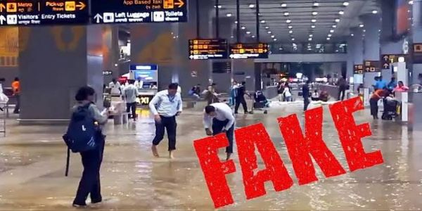 دہلی ایئرپورٹ پر سیلاب کی فرضی ویڈیو پھیلانے کے الزام میں 63 سوشل میڈیا ہینڈلز کے خلاف مقدمہ